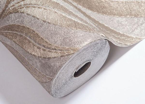 Embossed Modern Removable Wallpaper with Removable Vinyl Material 0.53*10M