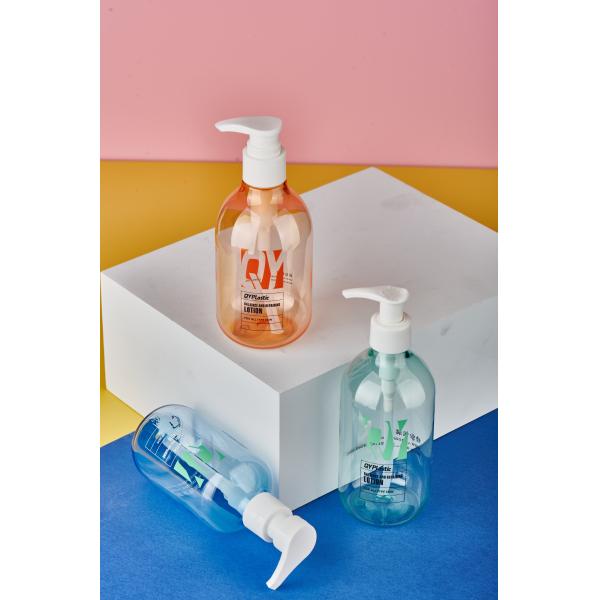 Шелк печатая бутылку сливк стороны пластиковую с оранжевым материалом ЛЮБИМЦА PCR крышки насоса лосьона