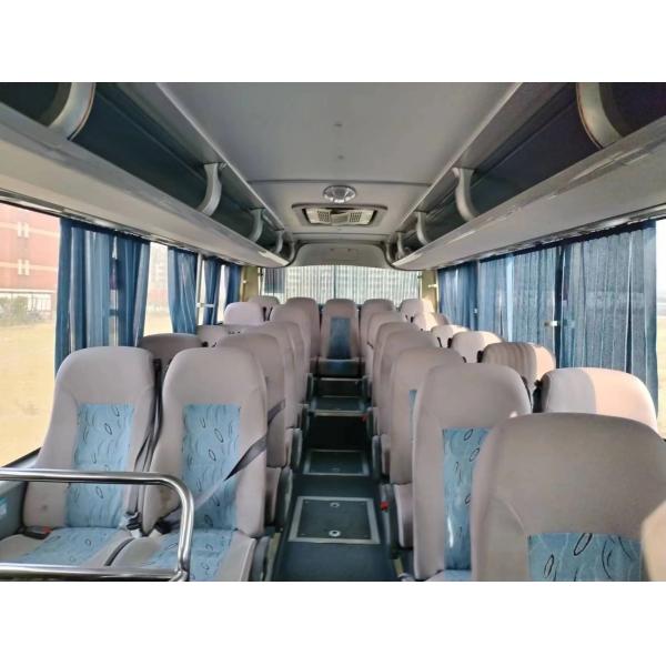 Used Passenger Bus 51 Seats Double Doors Leaf Spring Suspension Weichai Engine Young Tong Bus