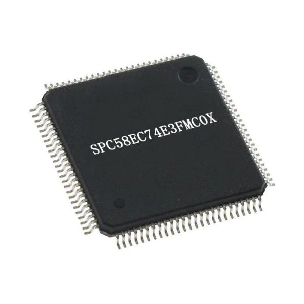 100-TQFP集積回路の破片SPC58EC74E3FMC0Xの32ビット マイクロ制御回路- MCU
