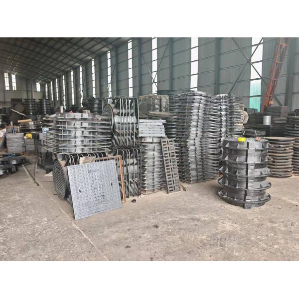 Russian Standard C250 Ductile Iron Manhole Cover 700x700x100mm with ГОСТ 3634 - 2019 Compliance