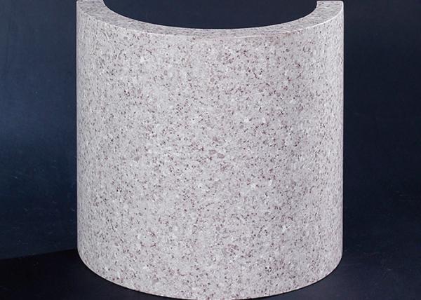 3mm Thickness Aluminum Cladding Panel  Outdoor Pvdf Curved  Silver Color