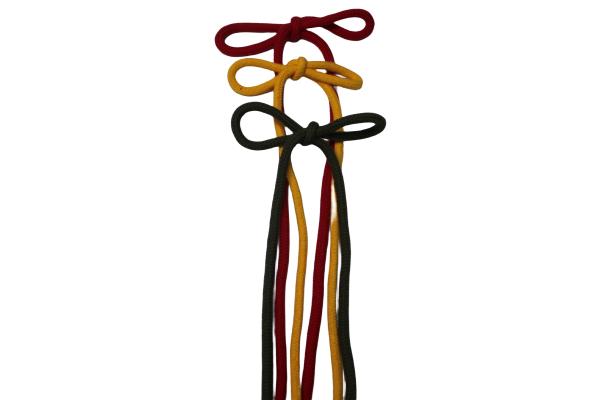 Hoodie Strings Custom Color Aglet Metal Tips Round 100% Cotton Drawcord For Garment Sport Shoelaces Diameter 6mm Or Custom
