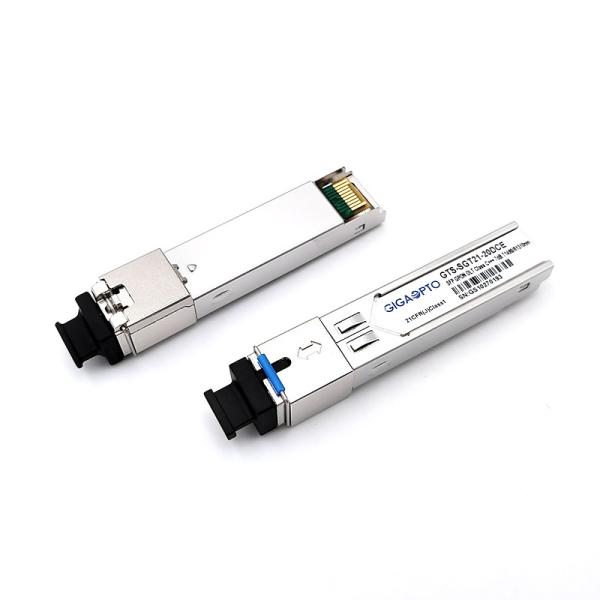 FTTP GPON SFP Transceiver SC UPC Receiver Чувствительность -32 дБм