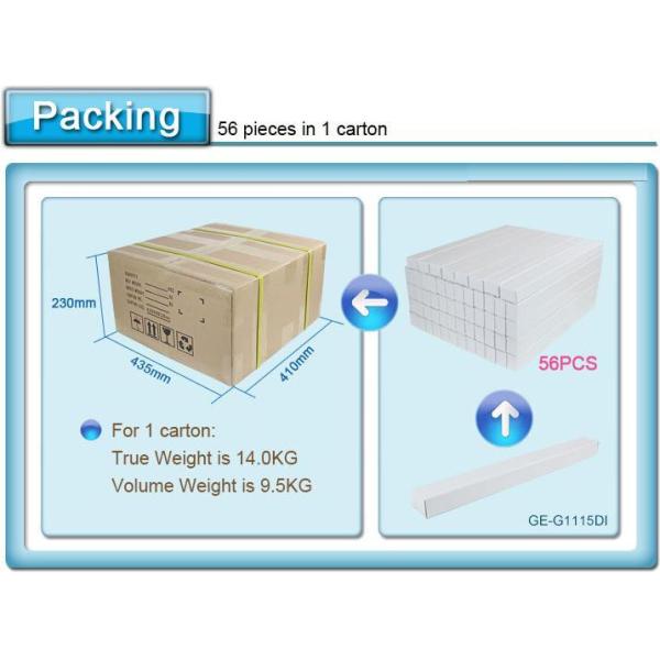 Compatible electronic rectifier 15W 2G11led tube light 2G11 led  PLL light wirh smd 2835 led AC85-265V 3 years warranty