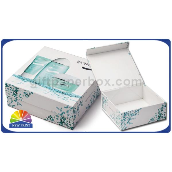 Подарочная коробка магнитного закрытия складная складная для косметической упаковки картона