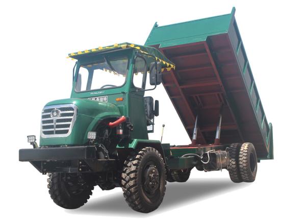 50HP Articulated Farm Tractor Truck With Loader For Infield Transport 4wd Air Brake