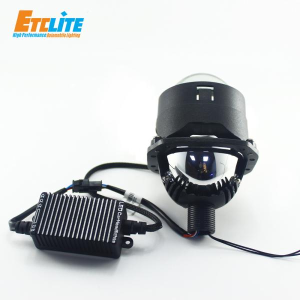 ETClite 16000Lm Super Bright Canbus Projector Led Lens 2.5 inch Led Headlight Bulbs 150W Hi Car Light
