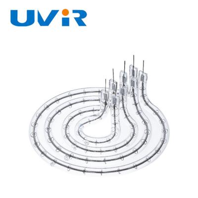 Lampes à chauffage infrarouge à filaments halogènes de 480 V à 6000 W Diamètre 511 mm