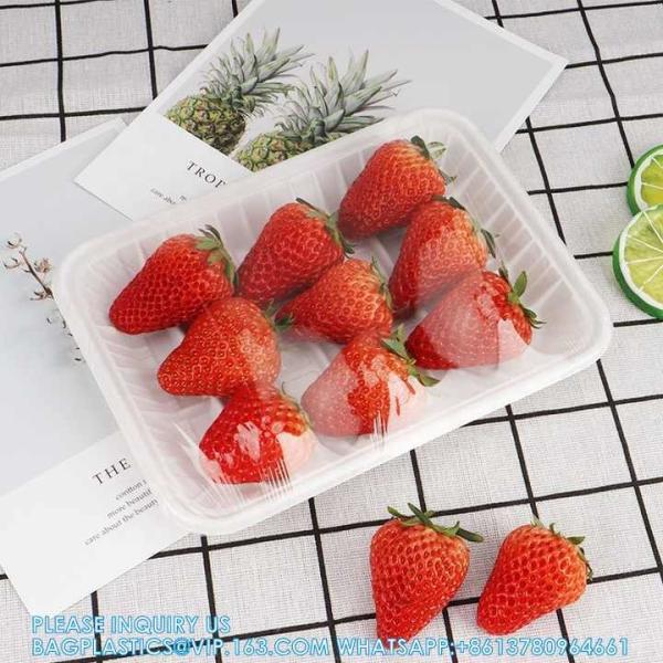 Environmental Protection, Disposable, Microwavable, Refrigerated Food Tray Fruit Plate Food Packaging Container