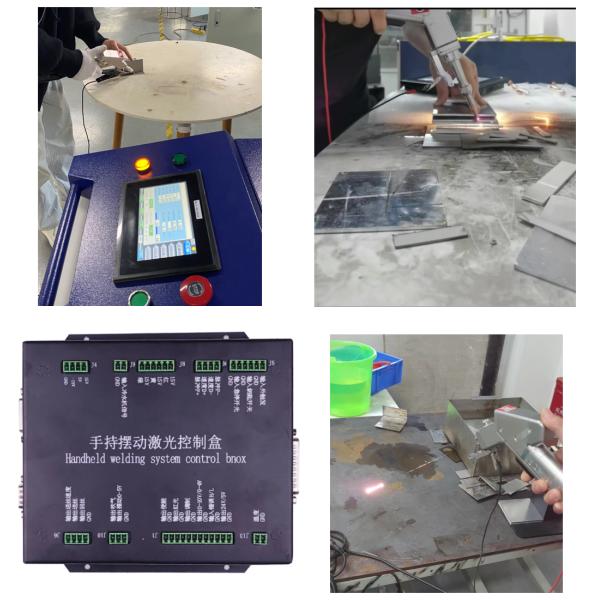 3 in 1 handheld laser welding machine with 0 - 5mm Welding Laser and 0 - 10mm Cleaning Laser Beam Sizes