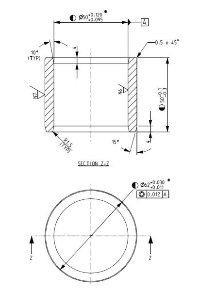 Graphite Bush Wholesale C86300 Oil-Free Bearing