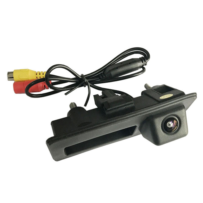  Car Trunk Handle Rear View HD Camera, Night Vision Wide Angle Backup Camera for Audi, New Passat and Touareg