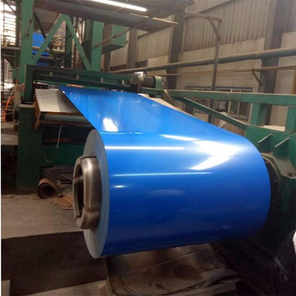 Corrugated Galvalume PPGI Steel Coil For Roof Tiles Matt R Prepainted 1250mm