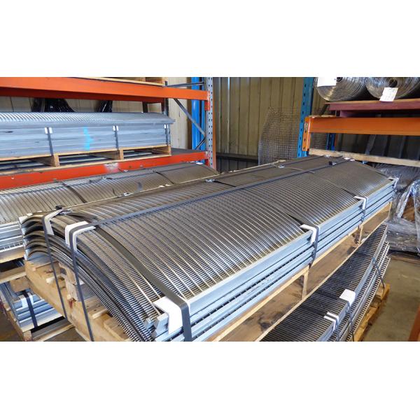 4000mm Length Stainless Steel Curved Wedge Wire Screen Filter
