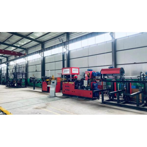 Производственная линия для сварки решетчатых лучей с сенсорным экраном с ошибкой длины ± 5 мм/м