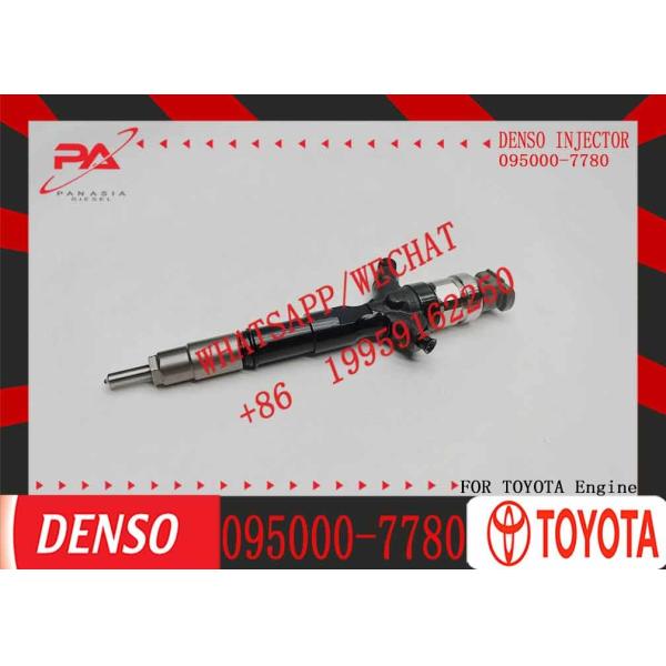 Factory Direct Sale Diesel Injector Nozzles Common Rail Diesel Fuel Injector 23670-30280 095000-7780 For Toyota Hilux
