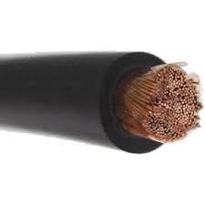 1/0 de cabo à terra de solda Calibre de diâmetro de fios