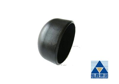 ASTM A234 WPB 6 Inch SCH 40 Steel Pipe Cap , Butt Weld Ends Standard ANSI B16.9