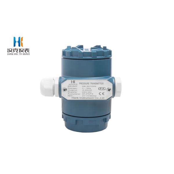 Hank High Temperature Pressure Transmitter 4-20mA RS485 Output Pressure Sensor Explosion-proof Pressure Transmitter