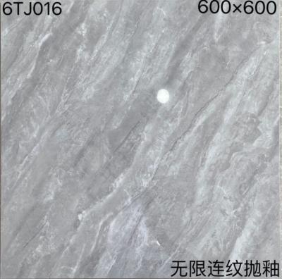ISO9001 Polished Porcelain Tiles Glossy Finish For Interior Exterior Uses
