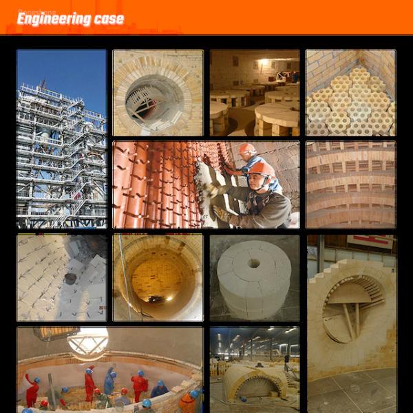 Industrial Furnaces Alumina Silica Refractory Brick