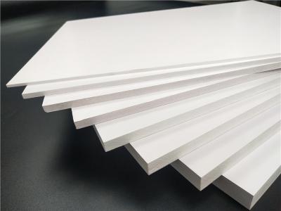 Smooth  Surface Printable  White Pvc Foam Sheet 18mm Density 0.5g/Cm3