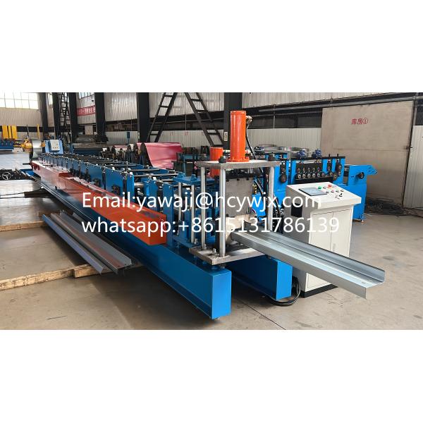 7.5KW Chain Drive Customizable Automatic CZ Purlin Production Machine