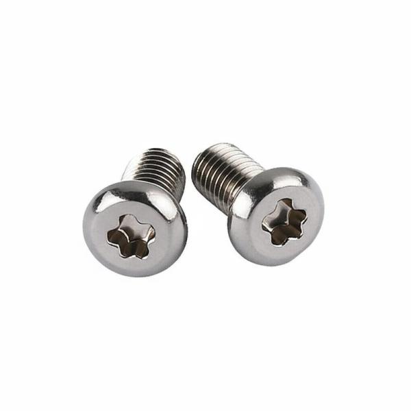 Tornillo Torx M0.8 de acero al carbono niquelado 1.5mm-60mm