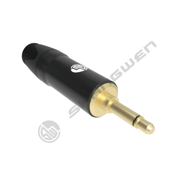 Metal 6.35 mm 6.35mm 1/4 Inch Mono Jack Male Plug, 2-Pole - Pack of 2, Plastic Grip Repair Jack TS Solder Audio Cable Connector