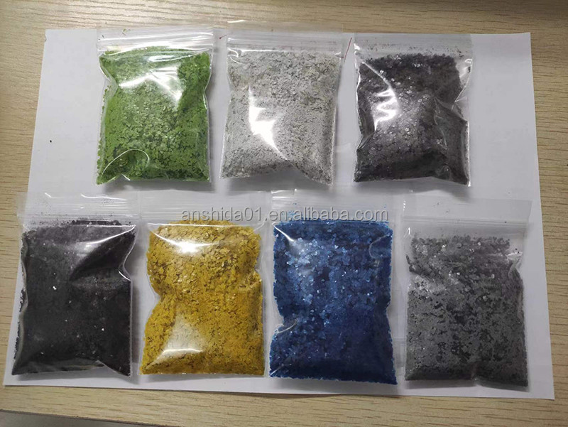 Factory Supply 1-3mm Dyed Mica Flakes for Epoxy Flooring 25KG/Bag