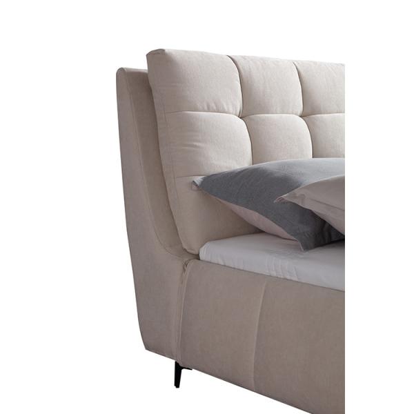 Queen Size Velvet Fabric Four Seasons Bed