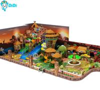 Colorié Indoor Jungle Gym Lieu de jeux pour enfants Soutien aux équipements OEM