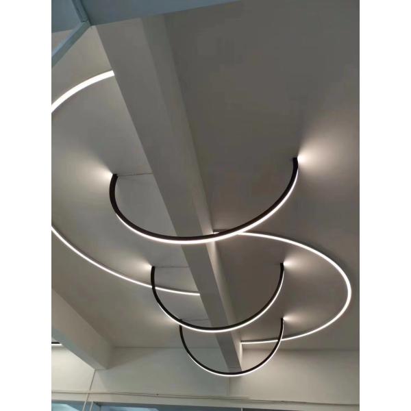 Cusomized 2m 3m Bendable LED Aluminum Profile Extrusion