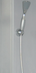 White Painted Aluminium Bathroom Shower Cabins For Home / Chain Shops