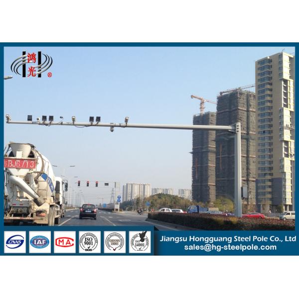 Камера Поляк CCTV h 6.8m L10m, анти- CCTV ржавчины устанавливая Poles