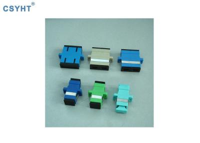 Zirconia Sleeves FTTH SC UPC Fiber Optic Connectors With Flange