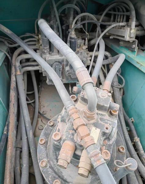 Original Hydraulic Valve and Durable Steel 2019 Kobelco SK350 Excavator for Operation