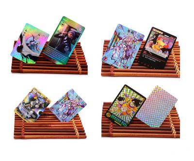 Custom Glow Festival Cartoon Yugioh Playing Game Card Printing 3D Lenticular