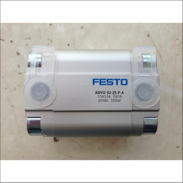 Festo Cylinder ADVU-32-25-P-A Silver -20°C To 80°C High Reliability Low Maintenance Costs Long Service Life