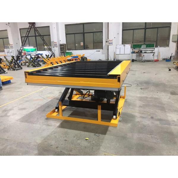 Емкость 1000×2200mm тележки 400kg таблицы подъема ролика транспортера электрическая