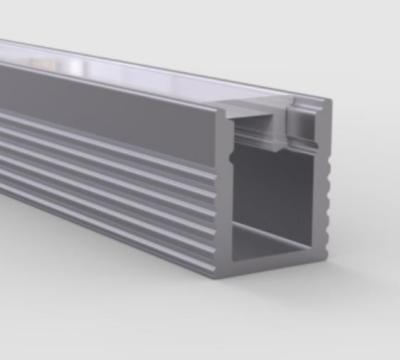 Le profil en aluminium anodisé 7,8 x 8.9mm de lumière de LED a mené le canal de bande