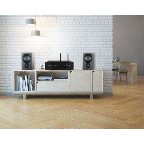 Wireless Audio Amplifier with 2.1 Channel 100W RMS Output and Bluetooth 5.0 Connectivity