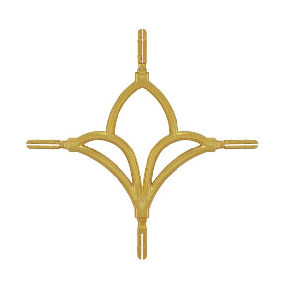 High-Performance Georgian Flowers Decorative Inserts For Double Glazed Windows, Decorative Doors And Insulating Glass Applications