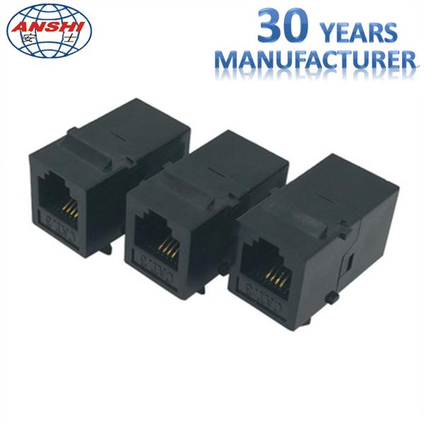 Женщина к женской Rj45 встроенной муфте 8p8c Keystone Джек Cat3