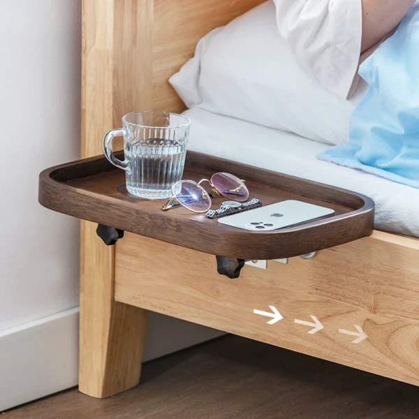 Bedroom Bedside Storage Rack Punch-free Projector Sofa Bathtub Side Tray Partition