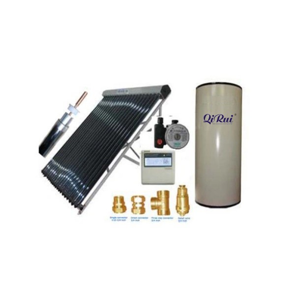 100L-2000L Split Pressurized Solar Hot Water Heating System with Heat Pipe Vacuum Tube Solar Collector