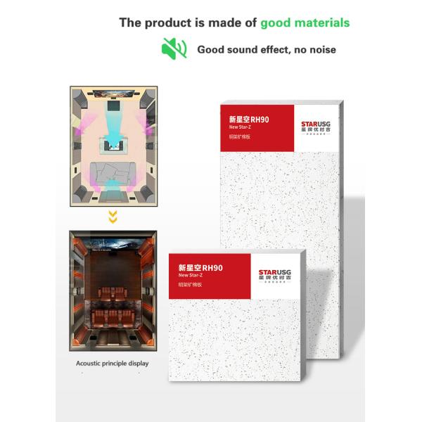 Современные стеновые панели минеральные волокна ложные потолочные панели для материалов внутреннего декора