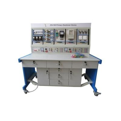 Eletricista 1.5KVA Trainer preliminar do equipamento 1600mm do ensino profissional ZE4195