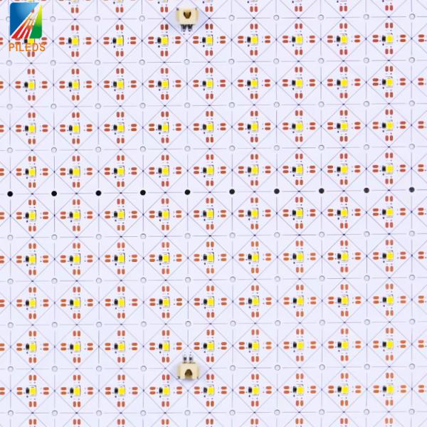 140° Viewing Angle LED Panel Light 24W Holographic LED Sheets 24V CCT Color 3000K 6000K IP20 DIY Free Cutting 200leds White Color